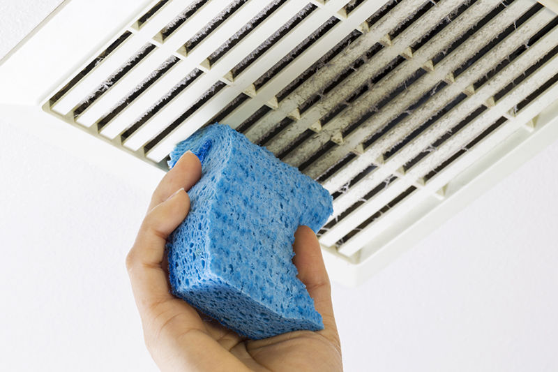 Cleaning Bathroom Fan